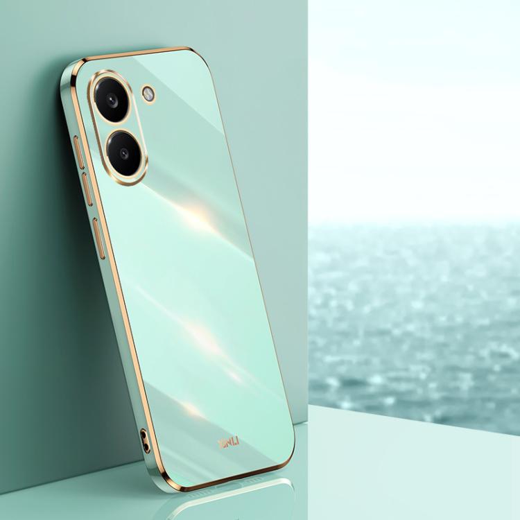 XINLI Straight Edge 6D Electroplate TPU Phone Case, For Redmi Turbo 5 5G/Poco X8 Pro 5G, For Redmi Note 15 4G Global 164mm, For Redmi K90 Pro Max / Poco F8 Ultra