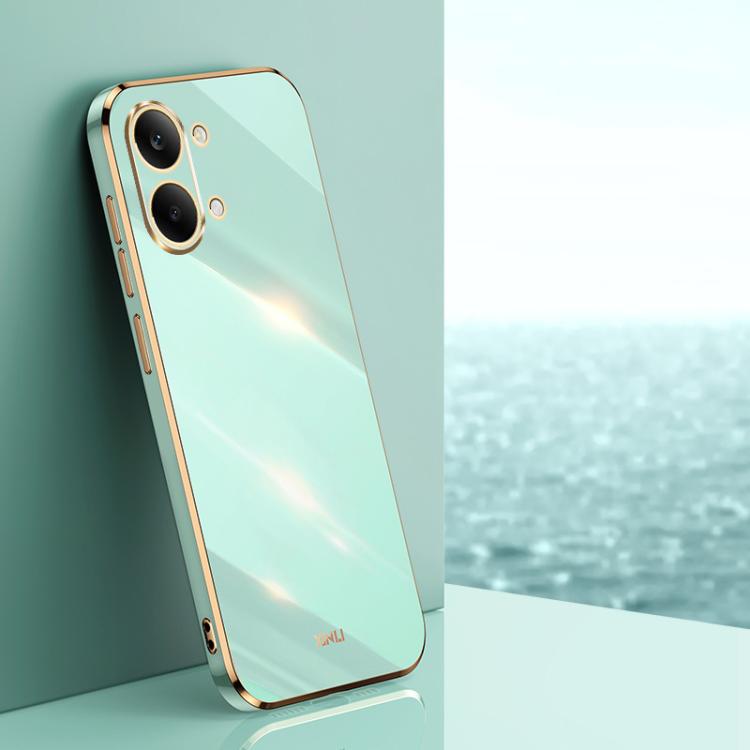 XINLI Straight Edge 6D Electroplate TPU Phone Case, For Redmi A7 Pro 4G/5G 171mm / Poco C85x 5G, For Redmi Turbo 5 Max 5G/Poco X8 Pro Max 5G, For Redmi Turbo 5 5G/Poco X8 Pro 5G