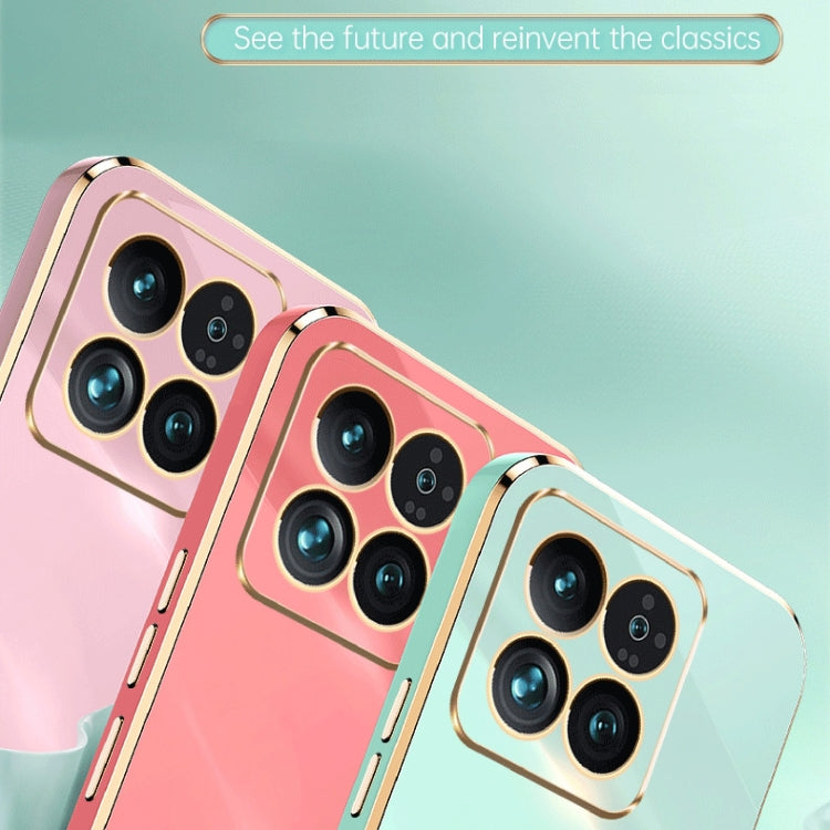 Coque XINLI Straight Edge 6D en TPU galvanisé avec anneau de support, pour Xiaomi Redmi 13C 4G, Xiaomi Redmi Note 13 Pro+, Xiaomi Redmi Note 13 Pro, Xiaomi Redmi K60 Ultra / Mi 13T