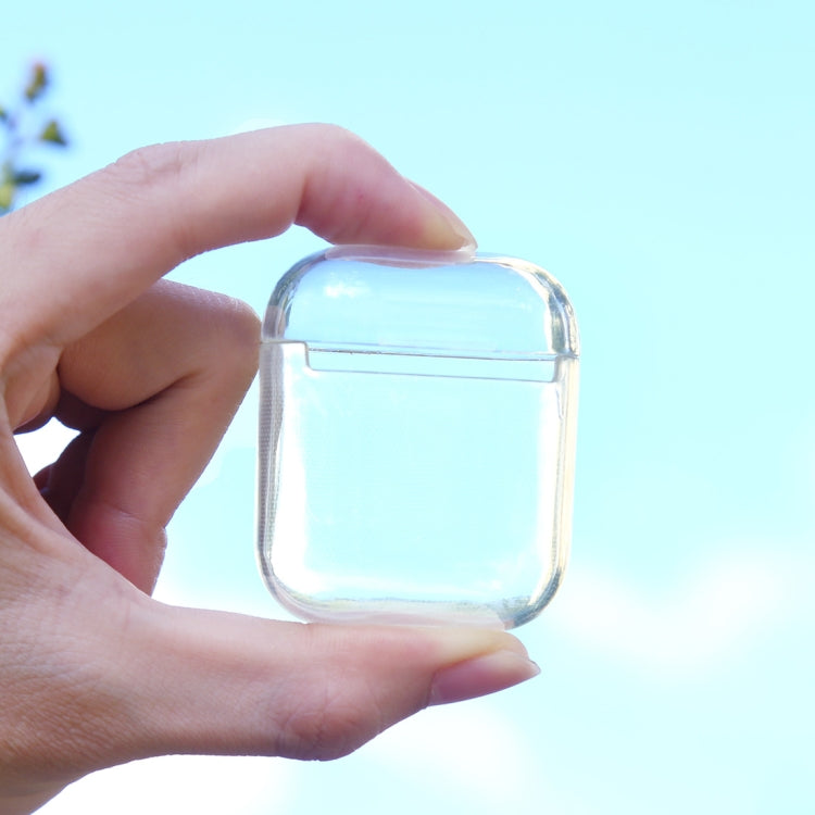 Étui de protection souple en TPU transparent sans crochet pour écouteurs, pour AirPods 1/2 sans crochet, pour AirPods Pro sans crochet