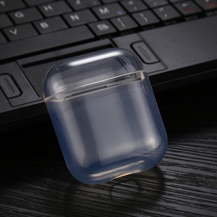 Étui de protection souple en TPU transparent sans crochet pour écouteurs, pour AirPods 1/2 sans crochet, pour AirPods Pro sans crochet