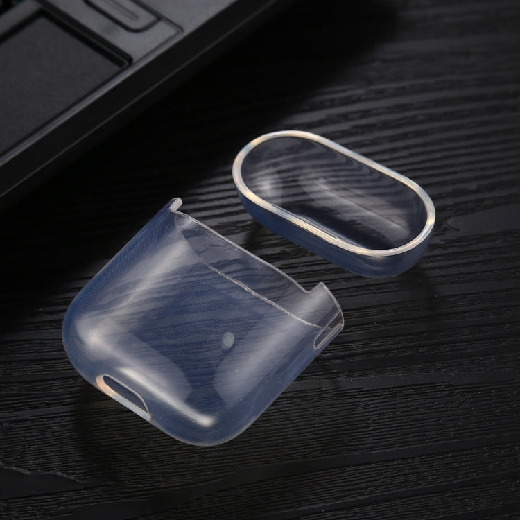 Étui de protection souple en TPU transparent sans crochet pour écouteurs, pour AirPods 1/2 sans crochet, pour AirPods Pro sans crochet