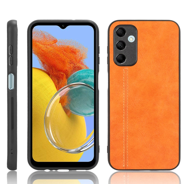 Coque arrière à motif vache cousue pour Samsung Galaxy M14 5G et Samsung Galaxy A25 5G
