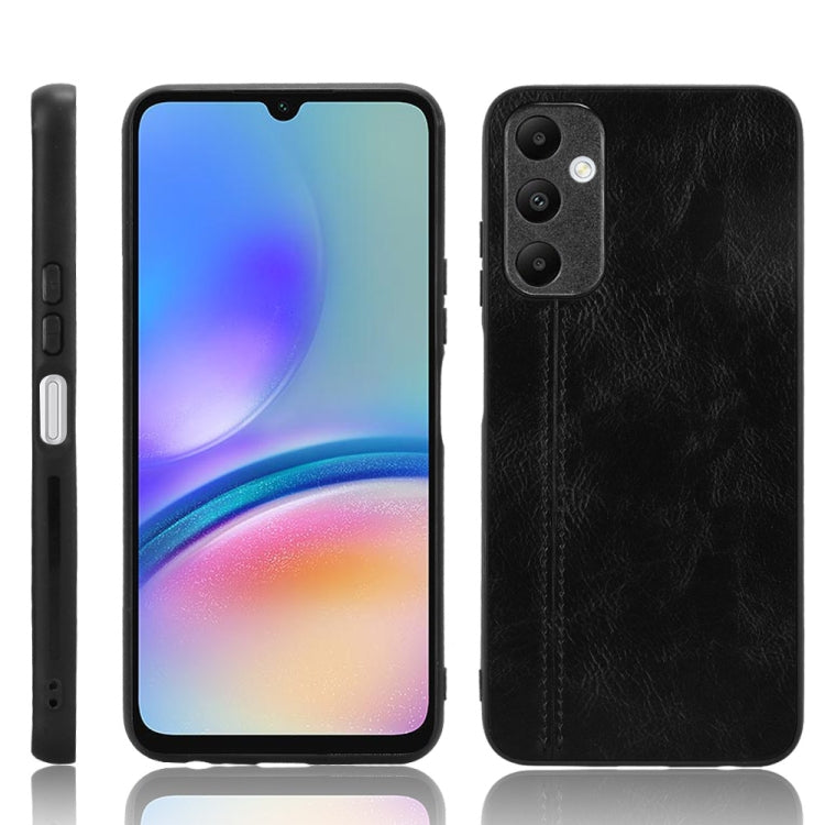 Cow Pattern Sewing Back Cover Phone Case, For Samsung Galaxy A05s 4G, For Samsung Galaxy S24 Ultra 5G, For Samsung Galaxy A05 4G, For Samsung Galaxy A15 4G, For Samsung Galaxy S24+ 5G, For Samsung Galaxy M34 5G