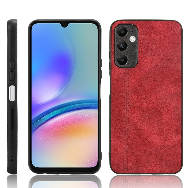 Cow Pattern Sewing Back Cover Phone Case, For Samsung Galaxy A05s 4G, For Samsung Galaxy S24 Ultra 5G, For Samsung Galaxy A05 4G, For Samsung Galaxy A15 4G, For Samsung Galaxy S24+ 5G, For Samsung Galaxy M34 5G