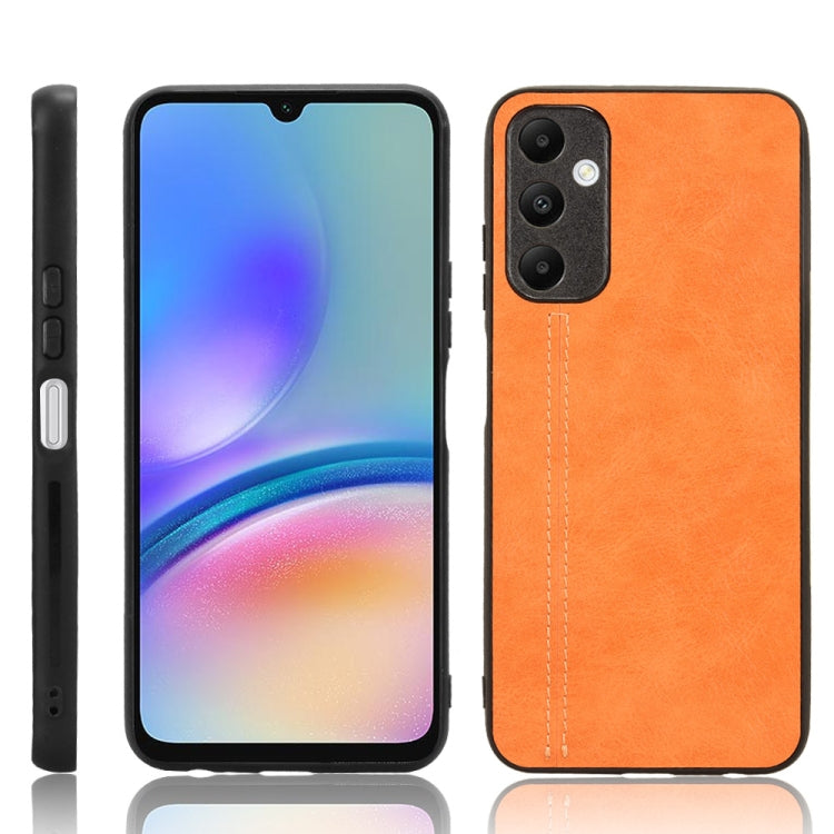 Cow Pattern Sewing Back Cover Phone Case, For Samsung Galaxy A05s 4G, For Samsung Galaxy S24 Ultra 5G, For Samsung Galaxy A05 4G, For Samsung Galaxy A15 4G, For Samsung Galaxy S24+ 5G, For Samsung Galaxy M34 5G