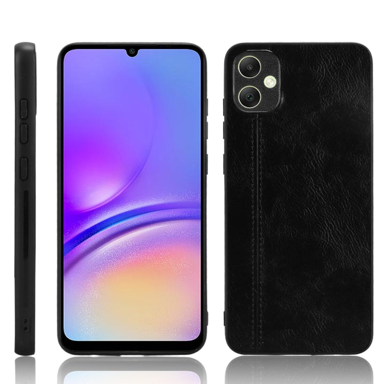Cow Pattern Sewing Back Cover Phone Case, For Samsung Galaxy A05s 4G, For Samsung Galaxy S24 Ultra 5G, For Samsung Galaxy A05 4G, For Samsung Galaxy A15 4G, For Samsung Galaxy S24+ 5G, For Samsung Galaxy M34 5G