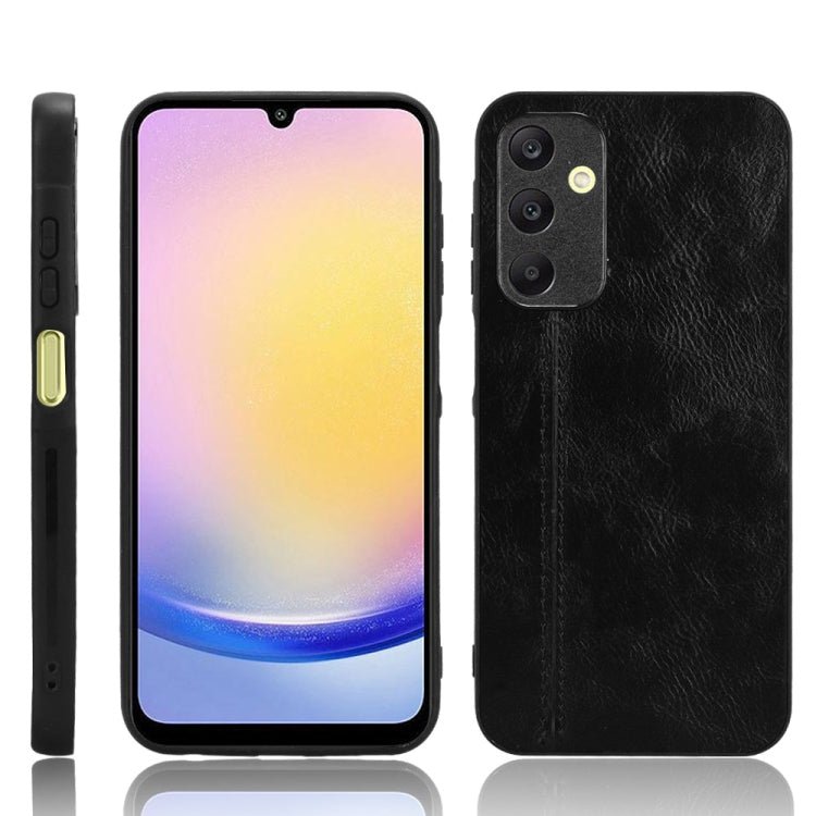 Coque arrière à motif vache cousue pour Samsung Galaxy M14 5G et Samsung Galaxy A25 5G
