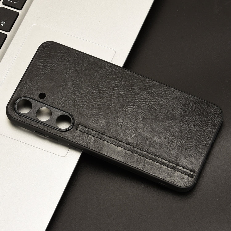 Coque arrière à motif vache cousue pour Samsung Galaxy M14 5G et Samsung Galaxy A25 5G