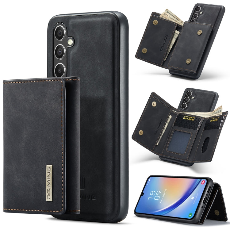 DG.MING M1 Series 3-Fold Multi Card Wallet + Magnetic Phone Case
