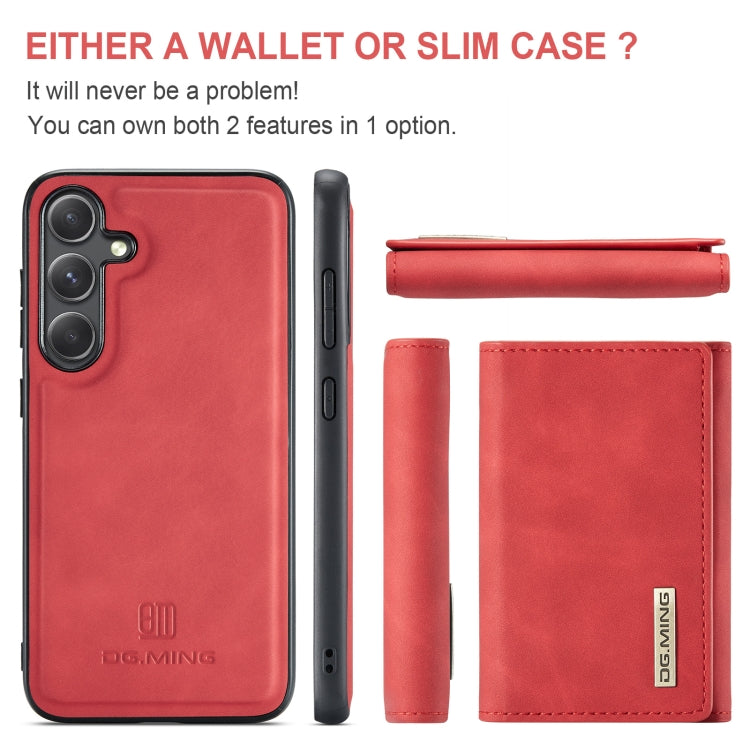 DG.MING M1 Series 3-Fold Multi Card Wallet + Magnetic Phone Case
