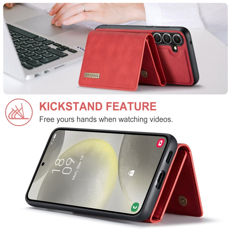 DG.MING M1 Series 3-Fold Multi Card Wallet + Magnetic Phone Case