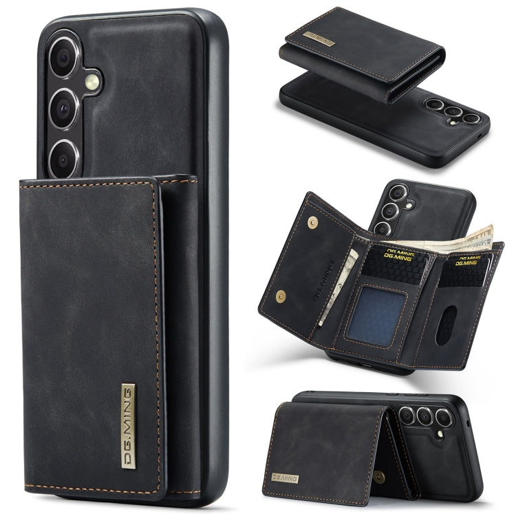 DG.MING M1 Series 3-Fold Multi Card Wallet + Magnetic Phone Case
