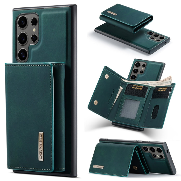DG.MING M1 Series 3-Fold Multi Card Wallet + Magnetic Phone Case