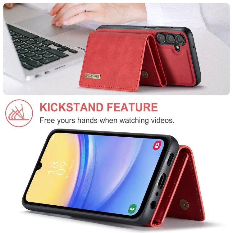 DG.MING M1 Series 3-Fold Multi Card Wallet + Magnetic Phone Case