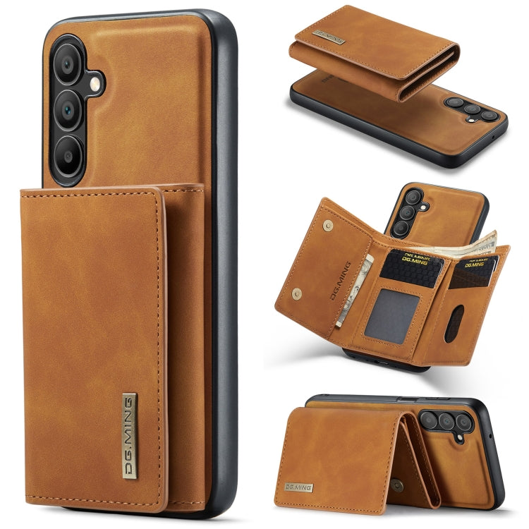 DG.MING M1 Series 3-Fold Multi Card Wallet + Magnetic Phone Case