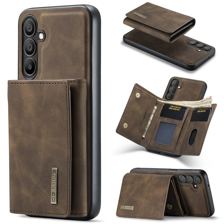 DG.MING M1 Series 3-Fold Multi Card Wallet + Magnetic Phone Case