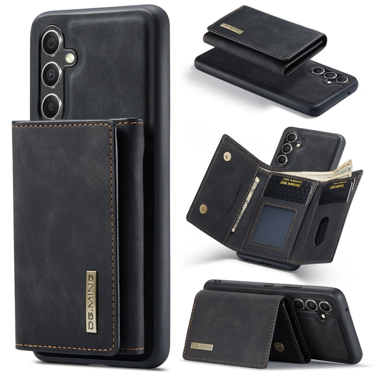 DG.MING M1 Series 3-Fold Multi Card Wallet + Magnetic Phone Case