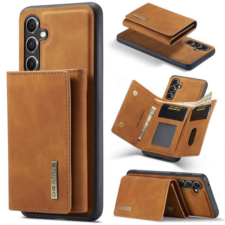 DG.MING M1 Series 3-Fold Multi Card Wallet + Magnetic Phone Case