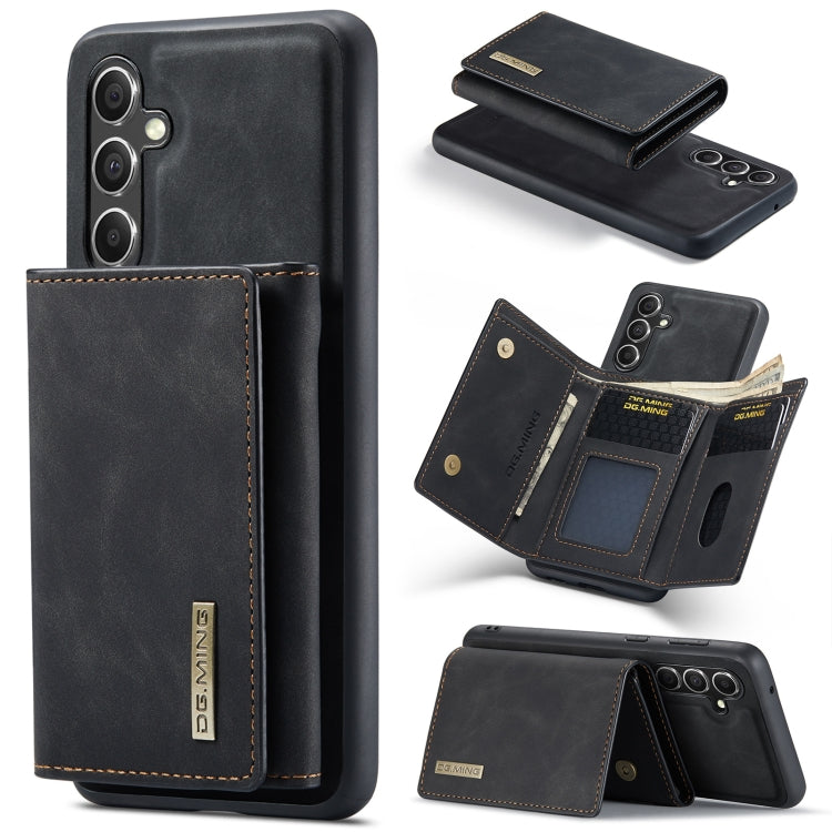 DG.MING M1 Series 3-Fold Multi Card Wallet + Magnetic Phone Case