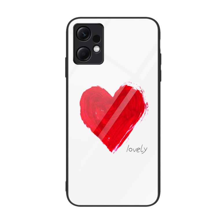 Coque de téléphone en verre coloré peint, pour Xiaomi Redmi Note 12 4G Global, pour Xiaomi Redmi Note 12 Turbo