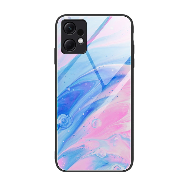 Marble Pattern Glass Protective Phone Case