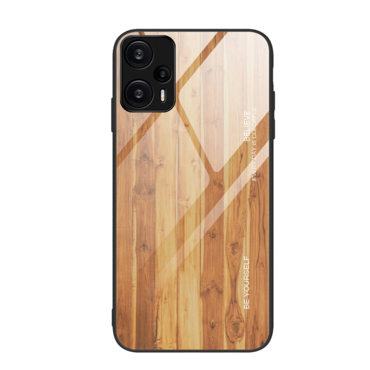 Coque en TPU effet bois pour Xiaomi Redmi Note 12 4G Global et Xiaomi Redmi Note 12 Turbo