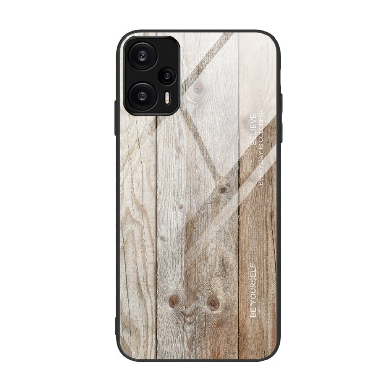 Coque en TPU effet bois pour Xiaomi Redmi Note 12 4G Global et Xiaomi Redmi Note 12 Turbo
