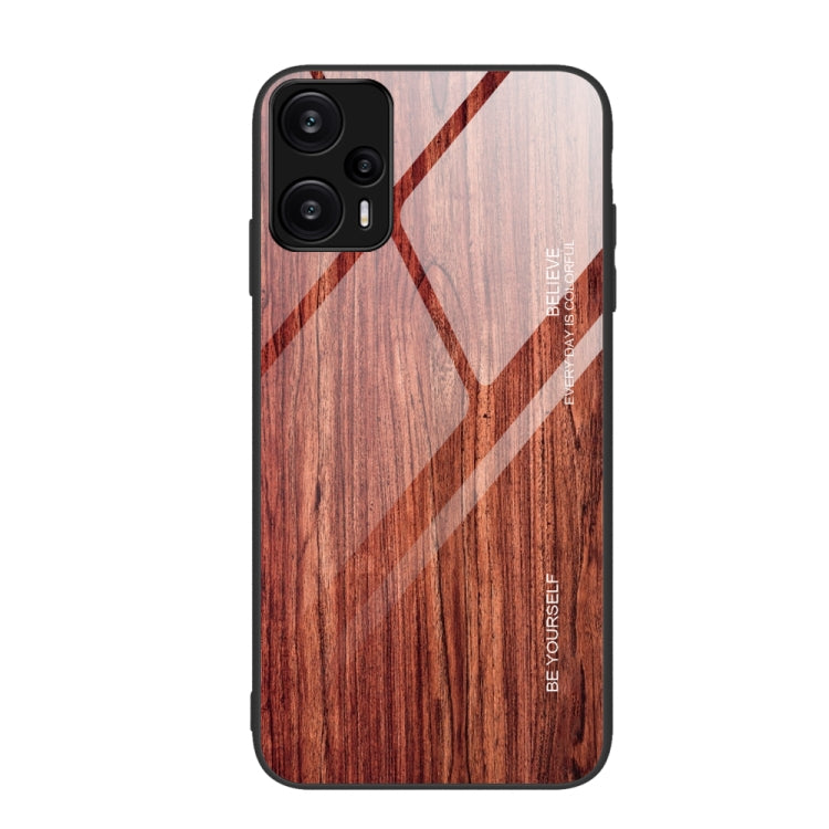 Coque en TPU effet bois pour Xiaomi Redmi Note 12 4G Global et Xiaomi Redmi Note 12 Turbo