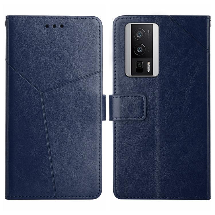 Y-shaped Pattern Flip Leather Phone Case