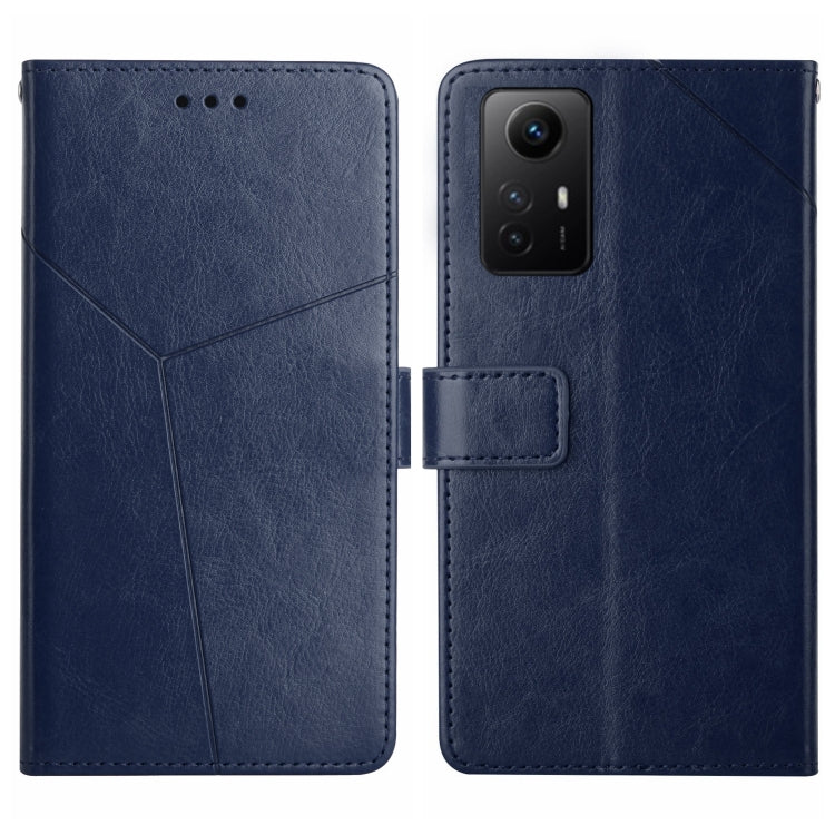 Y-shaped Pattern Flip Leather Phone Case