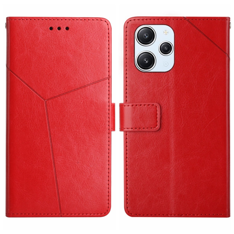 Y-shaped Pattern Flip Leather Phone Case