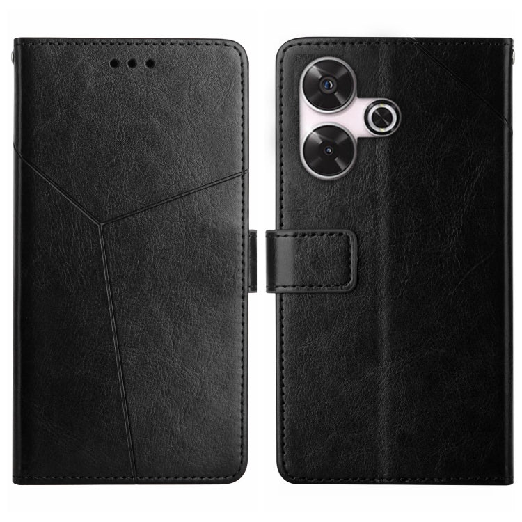 Y-shaped Pattern Flip Leather Phone Case