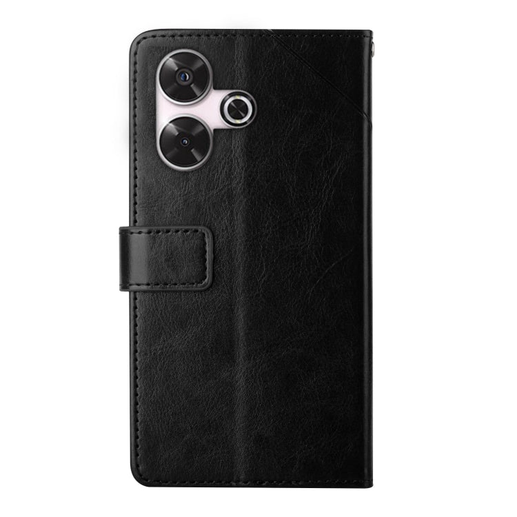 Y-shaped Pattern Flip Leather Phone Case