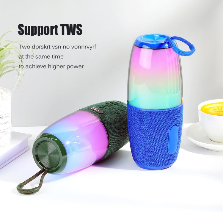 T&G TG644 5W High Power RGB Light Portable Bluetooth Speaker, TG644