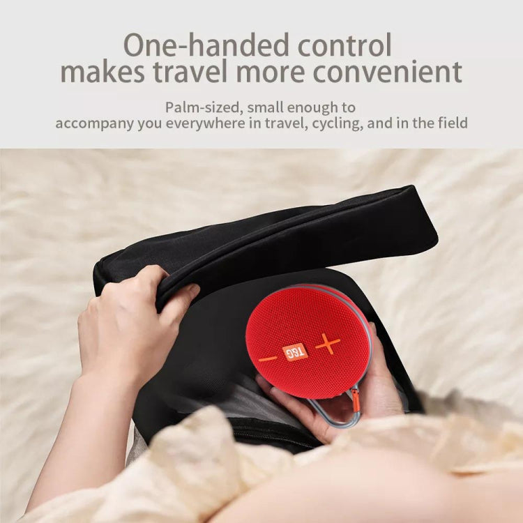 T&G TG648 TWS Outdoor Mini Portable Wireless Bluetooth Speaker with LED Light, TG648