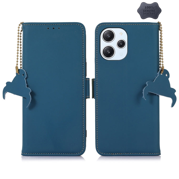 Genuine Leather Magnetic RFID Leather Phone Case