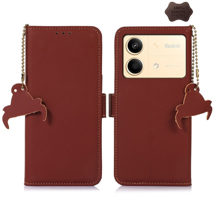 Genuine Leather Magnetic RFID Leather Phone Case, Series 2