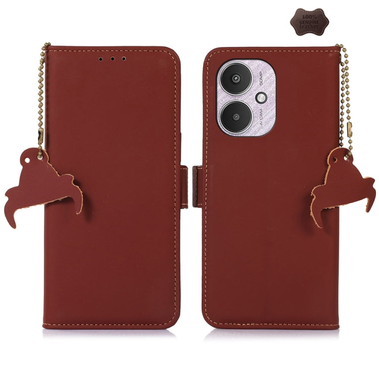Genuine Leather Magnetic RFID Leather Phone Case, Series 2