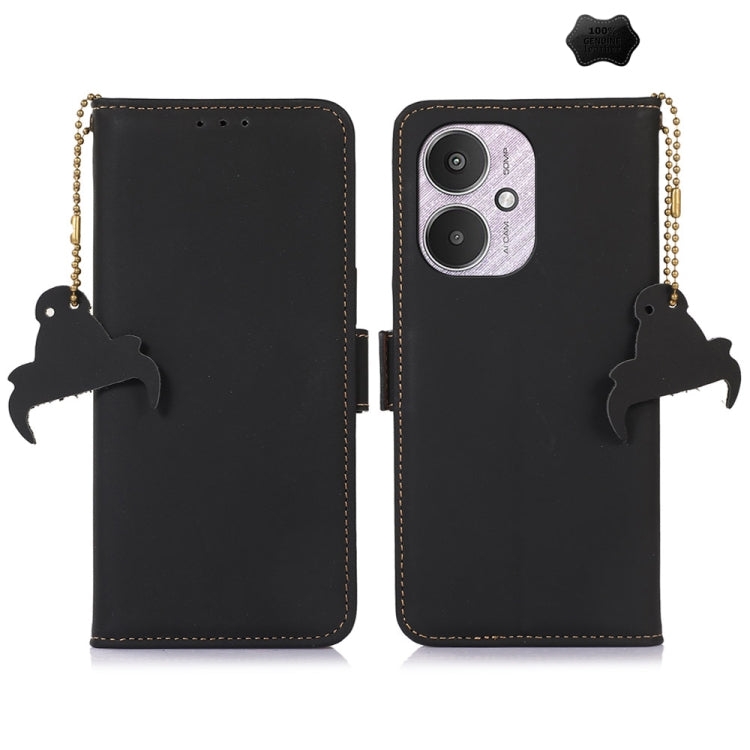 Genuine Leather Magnetic RFID Leather Phone Case, Series 2