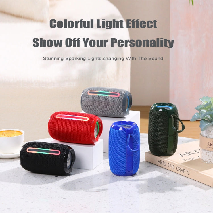 T&G TG653 TWS LED Mini Portable Wireless Stereo Sound Outdoor Speaker, TG653