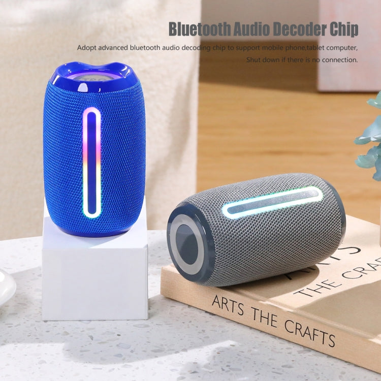 T&G TG653 TWS LED Mini Portable Wireless Stereo Sound Outdoor Speaker, TG653