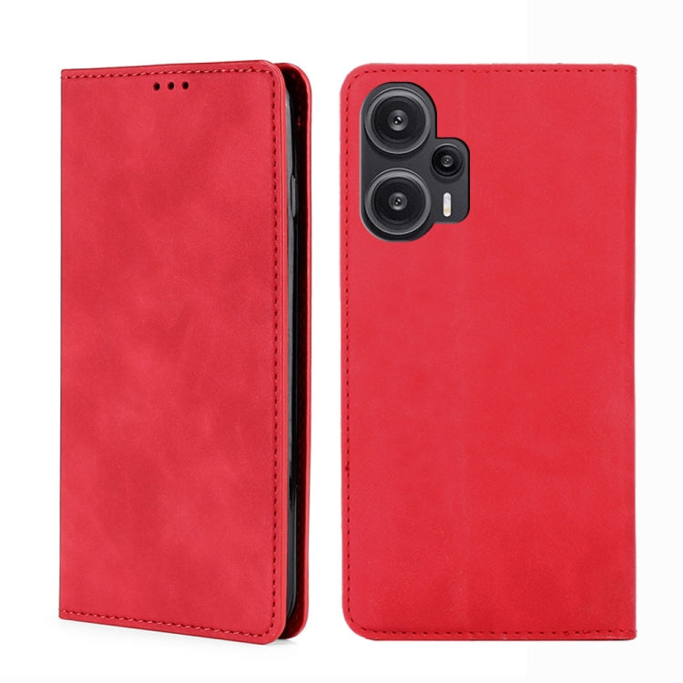 Skin Feel Magnetic Leather Phone Case, For Xiaomi Redmi K60 Ultra, For Xiaomi Redmi 12 4G, For Xiaomi Redmi Note 12S 4G, For Xiaomi Redmi Note 12 Turbo