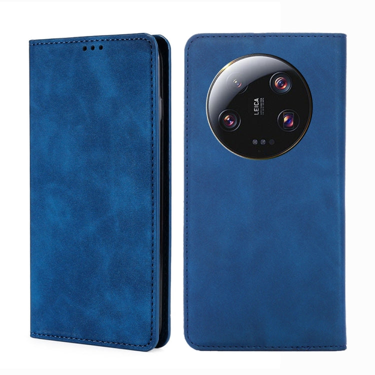 Skin Feel Magnetic Leather Phone Case