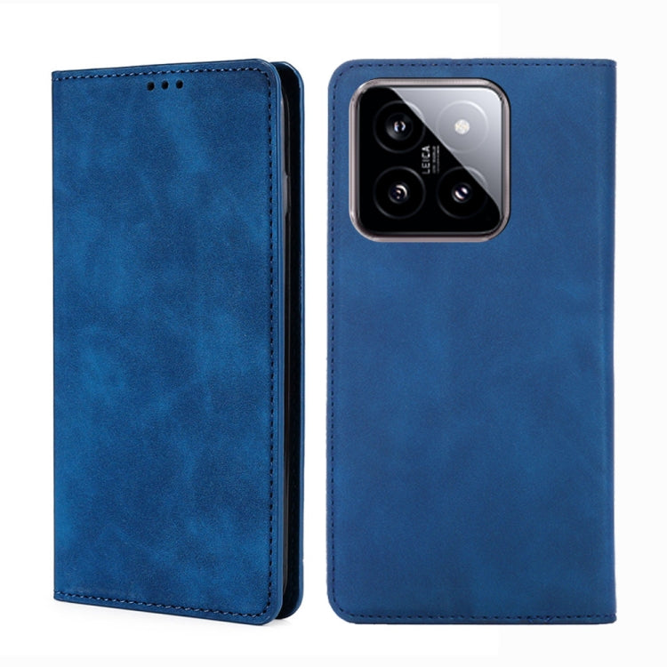 Skin Feel Magnetic Leather Phone Case