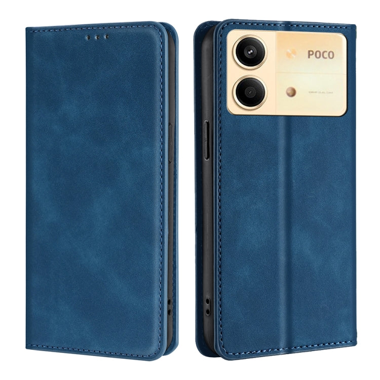 Skin Feel Magnetic Leather Phone Case, For Xiaomi Redmi Note 13R Pro 5G, For Xiaomi 14 Pro, For Xiaomi 14, For Xiaomi Redmi 13C