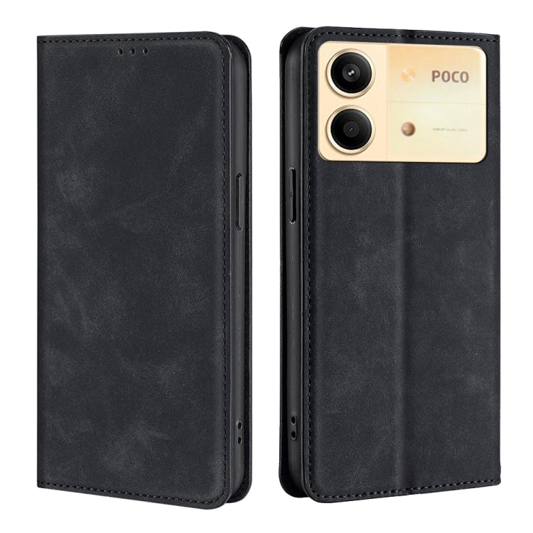 Skin Feel Magnetic Leather Phone Case