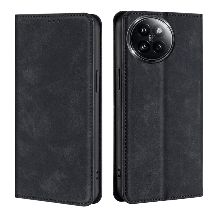 Skin Feel Magnetic Leather Phone Case