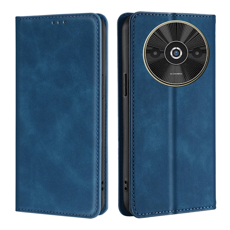 Skin Feel Magnetic Leather Phone Case