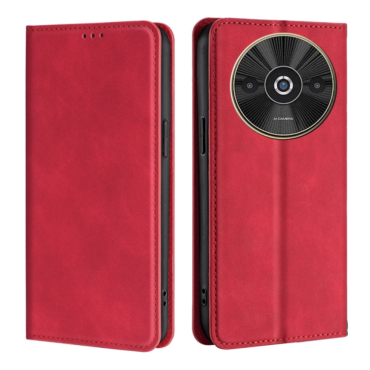 Skin Feel Magnetic Leather Phone Case, For Xiaomi Redmi Turbo 3 5G, For Xiaomi Civi 4 Pro, For Xiaomi Redmi A3 4G, For Xiaomi Redmi Note 13 4G